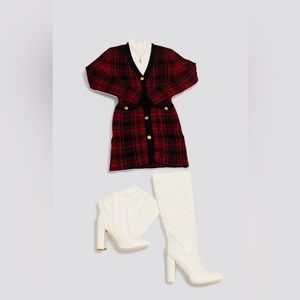 Held in High Regard Mini Sweater Dress